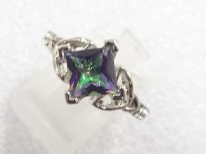 色石　指輪(13号)